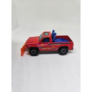 Brian's Removal Truck Blue/Red Hot Wheels Mattel 1979